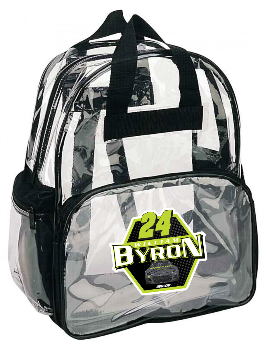 Nascar 2025 clear backpack