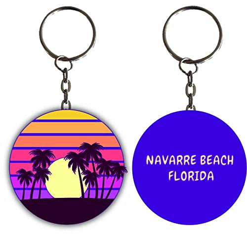 Louisiana Sunset Keychain