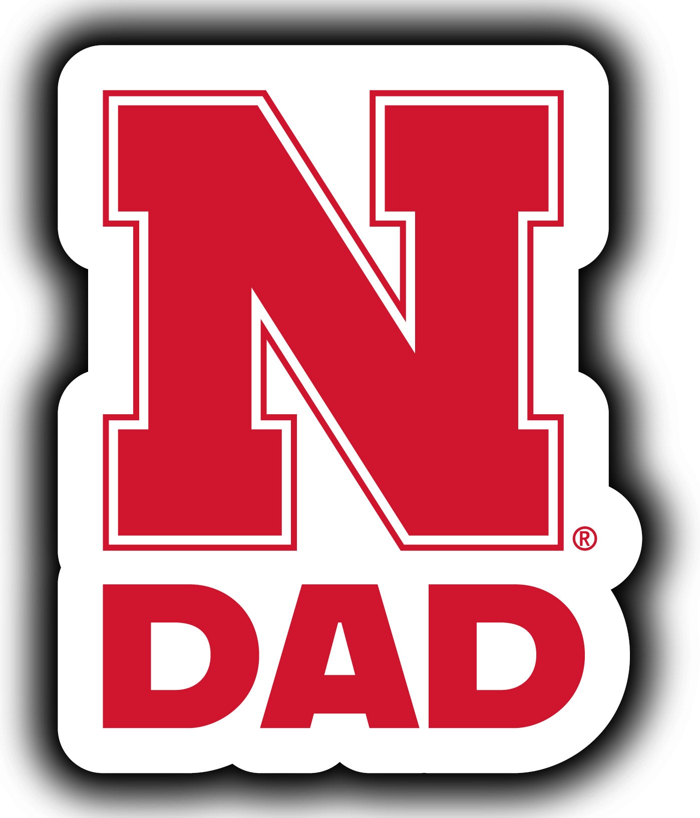 Fresno State Bulldogs Dad Decal-Die Cut Proud College Dad Sticker