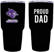 Load image into Gallery viewer, Abilene Christian University Proud Parent 24 oz Insulated Tumblers Set - Black, Mom &amp; Dad Edition
