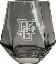 Load image into Gallery viewer, Bowling Green Falcons Tigers Etched Diamond Cut 10 oz Stemless Wine Glass - NCAA Licensed
