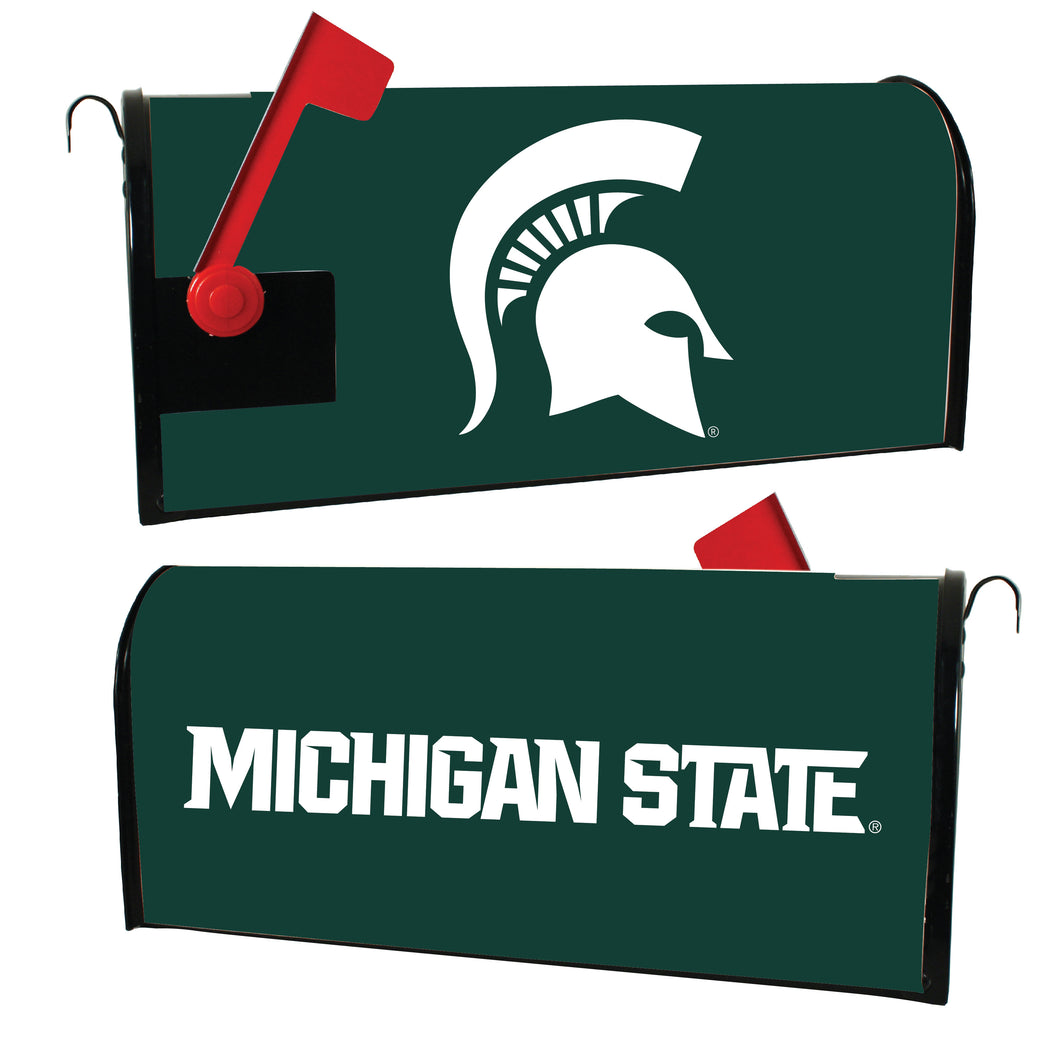 Michigan State Spartans NCAA Officially Licensed Mailbox Cover Green Design