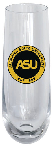 Alabama State University 10oz Stemless Flute Officially Licensed Collegiate Product Single