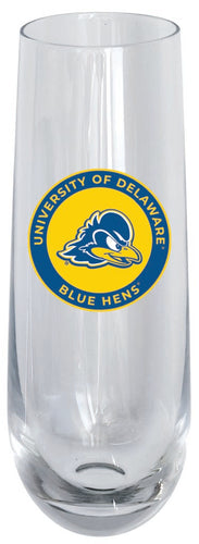 Delaware Blue Hens 10oz Stemless Flute Officially Licensed Collegiate Product 4-Pack