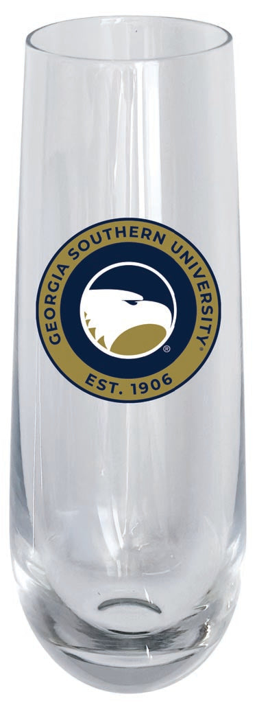 Georgia Southern Eagles 10oz Stemless Flute Officially Licensed Collegiate Product 4-Pack