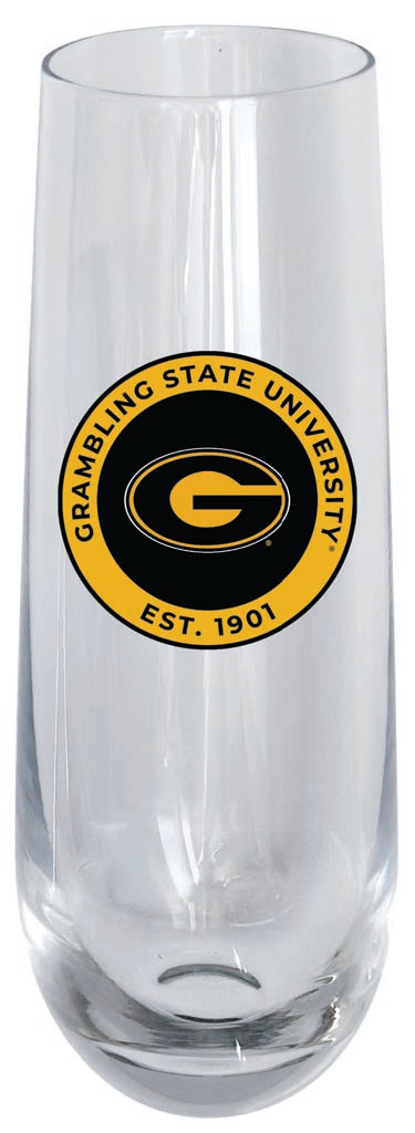 Grambling State Tigers 10oz Stemless Flute Officially Licensed Collegiate Product Single