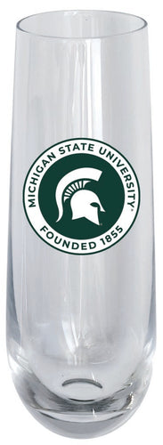 Michigan State Spartans 10oz Stemless Flute Officially Licensed Collegiate Product Single