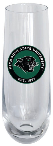 Plymouth State University 10oz Stemless Flute Officially Licensed Collegiate Product 4-Pack