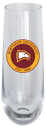 Winthrop University 10oz Stemless Flute Officially Licensed Collegiate Product Single