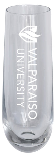 Valparaiso University 10oz Engraved Champagne Flute Officially Licensed Collegiate Product Single