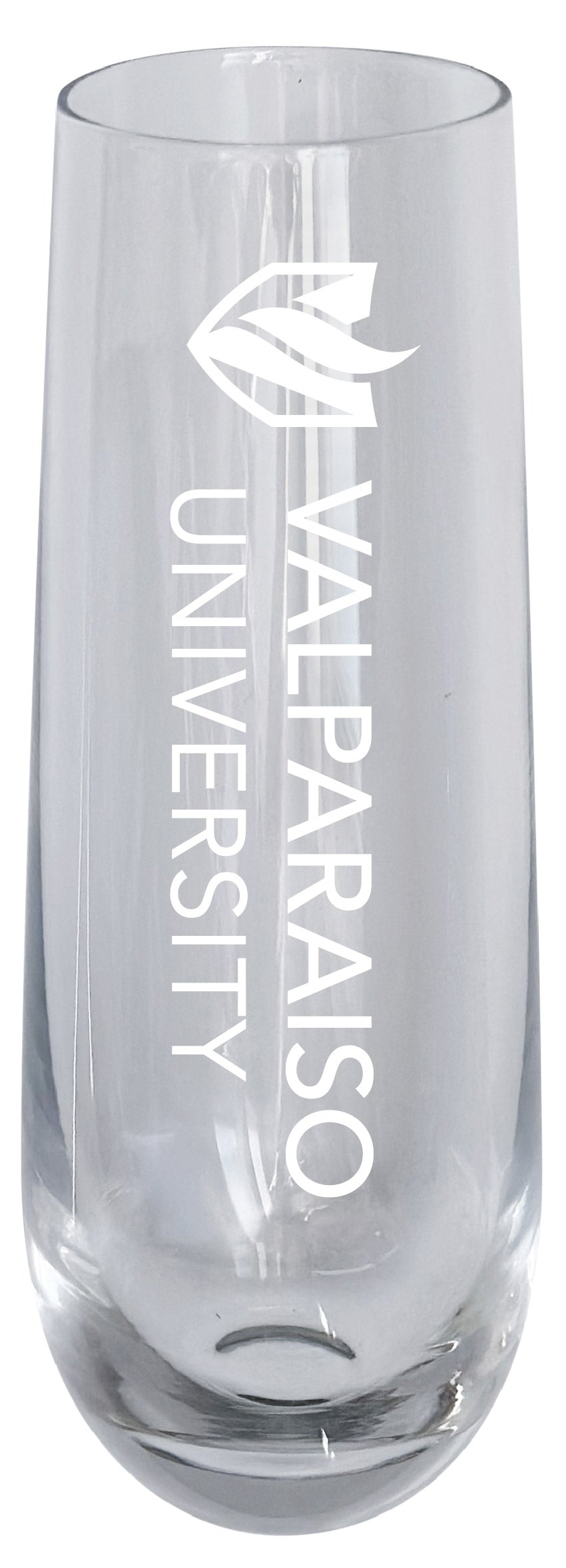 Valparaiso University 10oz Engraved Champagne Flute Officially Licensed Collegiate Product Single