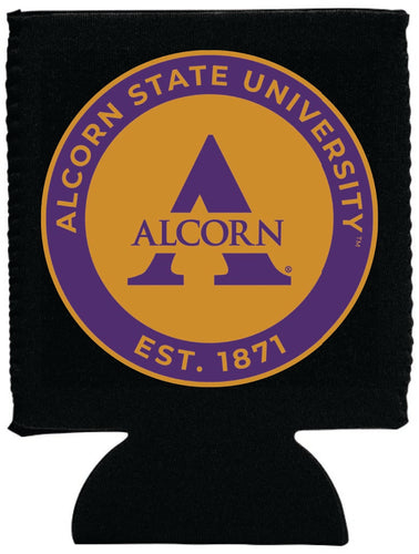 Alcorn State Braves Neoprene Can Hugger Black Officially Licensed Collegiate Product Single