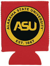 Load image into Gallery viewer, Alabama State University Neoprene Can Hugger  Officially Licensed Collegiate Product
