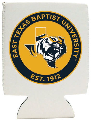 East Texas Baptist University Neoprene Can Hugger White Officially Licensed Collegiate Product Single