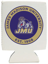 Load image into Gallery viewer, James Madison Dukes Neoprene Can Hugger  Officially Licensed Collegiate Product
