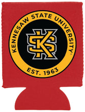 Load image into Gallery viewer, Kennesaw State University Neoprene Can Hugger  Officially Licensed Collegiate Product
