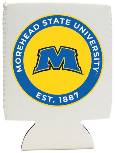 Morehead State University Neoprene Can Hugger White Officially Licensed Collegiate Product 2-Pack