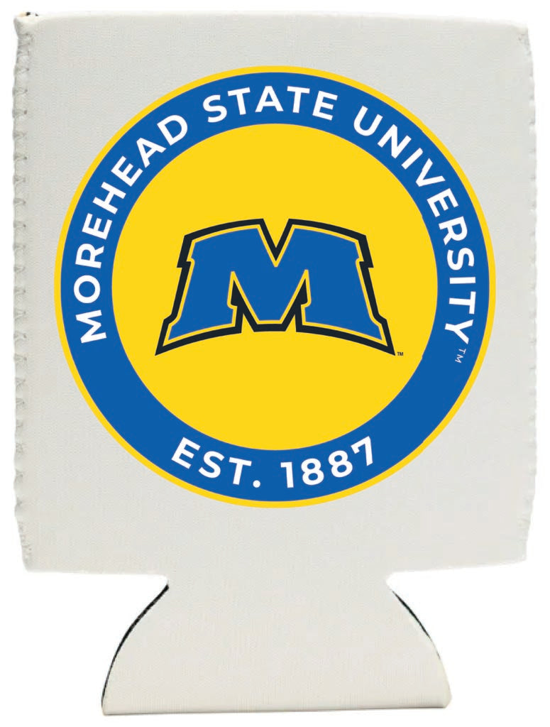 Morehead State University Neoprene Can Hugger White Officially Licensed Collegiate Product 2-Pack