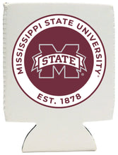 Load image into Gallery viewer, Mississippi State Bulldogs Neoprene Can Hugger White Officially Licensed Collegiate Product Single
