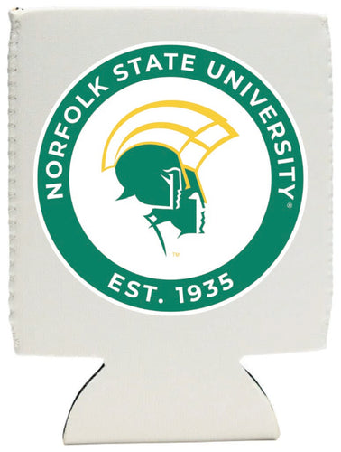 Norfolk State University Neoprene Can Hugger White Officially Licensed Collegiate Product 2-Pack