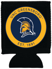 Load image into Gallery viewer, North Carolina Greensboro Spartans Neoprene Can Hugger  Officially Licensed Collegiate Product
