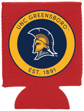 Load image into Gallery viewer, North Carolina Greensboro Spartans Neoprene Can Hugger  Officially Licensed Collegiate Product
