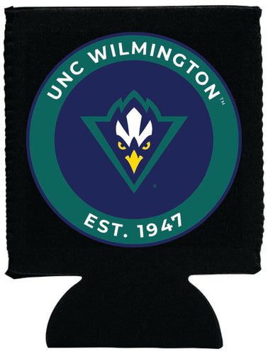 North Carolina Wilmington Seahawks Neoprene Can Hugger Black Officially Licensed Collegiate Product Single