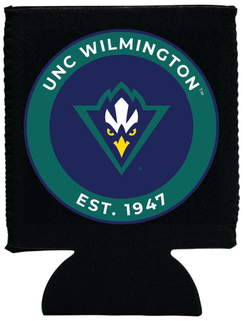 North Carolina Wilmington Seahawks Neoprene Can Hugger Black Officially Licensed Collegiate Product Single