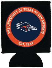 Load image into Gallery viewer, UTSA Road Runners Neoprene Can Hugger Black Officially Licensed Collegiate Product 4-Pack
