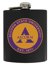 Load image into Gallery viewer, Alcorn State Braves 7 oz Steel Flask Matte Finish Officially Licensed Collegiate Product
