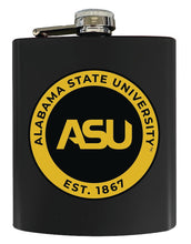 Load image into Gallery viewer, Alabama State University 7 oz Steel Flask Matte Finish Officially Licensed Collegiate Product
