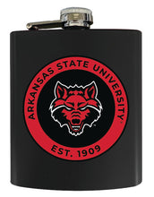 Load image into Gallery viewer, Arkansas State 7 oz Steel Flask Matte Finish Officially Licensed Collegiate Product
