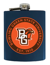 Load image into Gallery viewer, Bowling Green Falcons 7 oz Steel Flask Matte Finish Officially Licensed Collegiate Product
