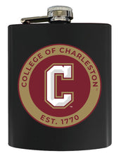 Load image into Gallery viewer, College of Charleston 7 oz Steel Flask Matte Finish Officially Licensed Collegiate Product
