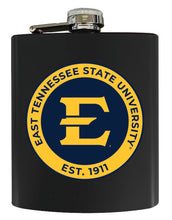 Load image into Gallery viewer, East Tennessee State University 7 oz Steel Flask Matte Finish Officially Licensed Collegiate Product
