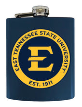 Load image into Gallery viewer, East Tennessee State University 7 oz Steel Flask Matte Finish Officially Licensed Collegiate Product
