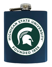 Load image into Gallery viewer, Michigan State Spartans 7 oz Steel Flask Matte Finish Officially Licensed Collegiate Product
