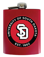 Load image into Gallery viewer, South Dakota Coyotes 7 oz Steel Flask Matte Finish Officially Licensed Collegiate Product
