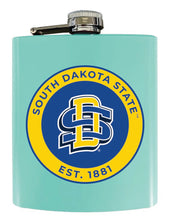 Load image into Gallery viewer, South Dakota State Jackrabbits 7 oz Steel Flask Matte Finish Officially Licensed Collegiate Product
