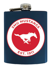 Load image into Gallery viewer, Southern Methodist University 7 oz Steel Flask Matte Finish Officially Licensed Collegiate Product
