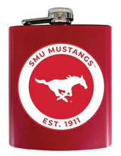 Load image into Gallery viewer, Southern Methodist University 7 oz Steel Flask Matte Finish Officially Licensed Collegiate Product
