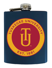 Load image into Gallery viewer, Tuskegee University 7 oz Steel Flask Matte Finish Officially Licensed Collegiate Product
