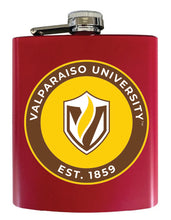 Load image into Gallery viewer, Valparaiso University 7 oz Steel Flask Matte Finish Officially Licensed Collegiate Product
