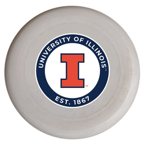 Illinois Fighting Illini Frisbee Flying Disc Officially Licensed Collegiate Product 