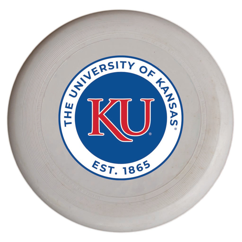 Kansas Jayhawks Frisbee Flying Disc Officially Licensed Collegiate Product 