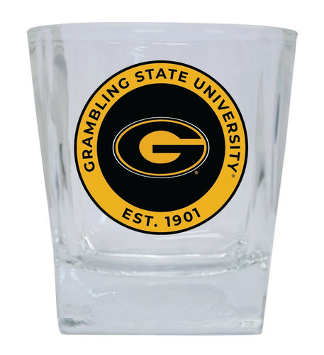 Grambling State Tigers 10 oz Whiskey Rocks Glass Circle Design Officially Licensed Collegiate Product