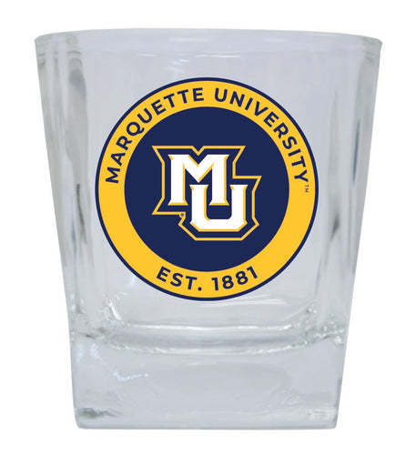 Marquette Golden Eagles 10 oz Whiskey Rocks Glass Circle Design Officially Licensed Collegiate Product 