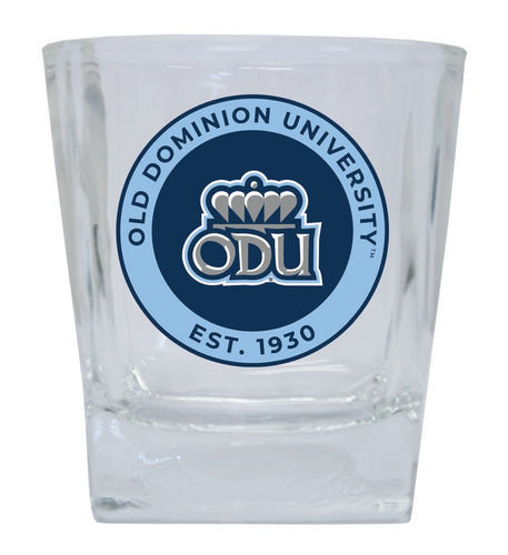 Old Dominion Monarchs 10 oz Whiskey Rocks Glass Circle Design Officially Licensed Collegiate Product 