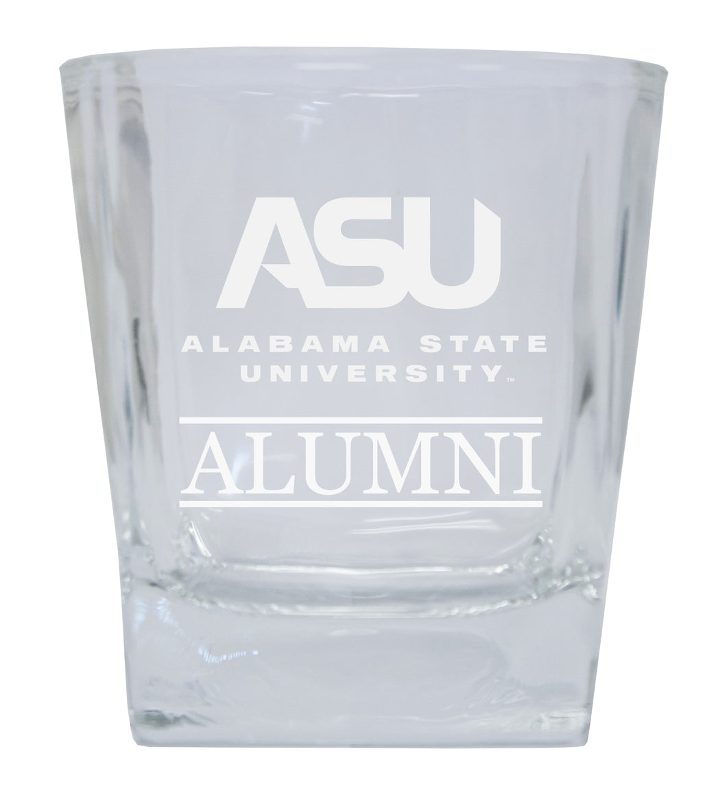 Alabama State University Alumni Elegance - 5 oz Etched Shooter Glass Tumbler