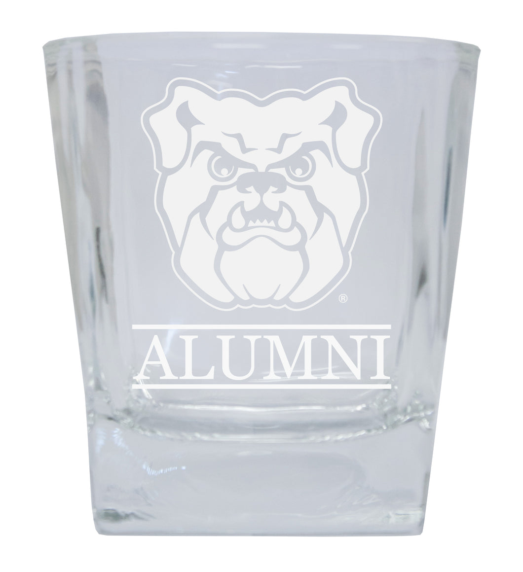 Butler Bulldogs  Alumni Elegance 10oz Etched Glass Tumbler